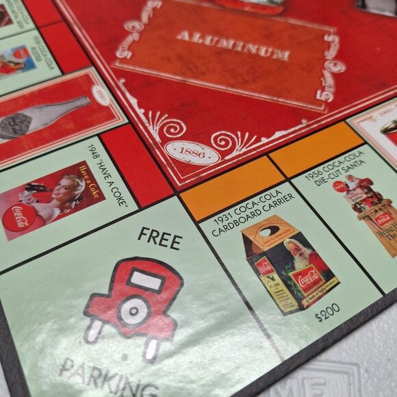 Monopoly‎ Coca-Cola 125th Anniversary Replacement Board Pop Soda Game Piece - Picture 6 of 7